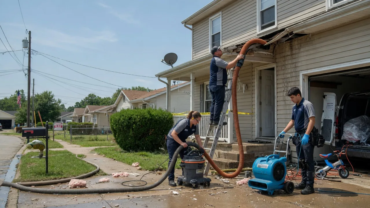 Water Damage Restoration in Vinemont, AL near me